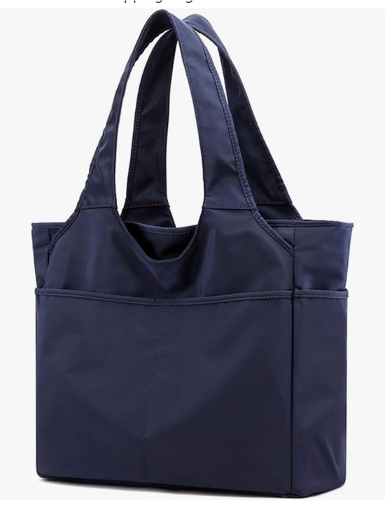Wxnow Handbags - Wxnow Women Waterproof Tote Bag Nylon Handbag Purse Shoulder Shopping Bag